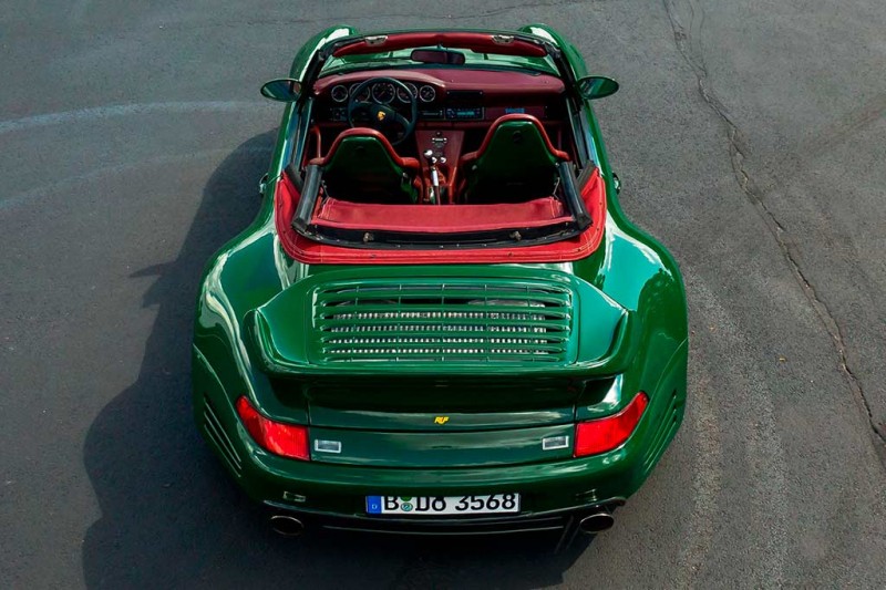 На аукцион выставлен доработанный кабриолет Porsche 911 Carrera 1984 с турбомотором
