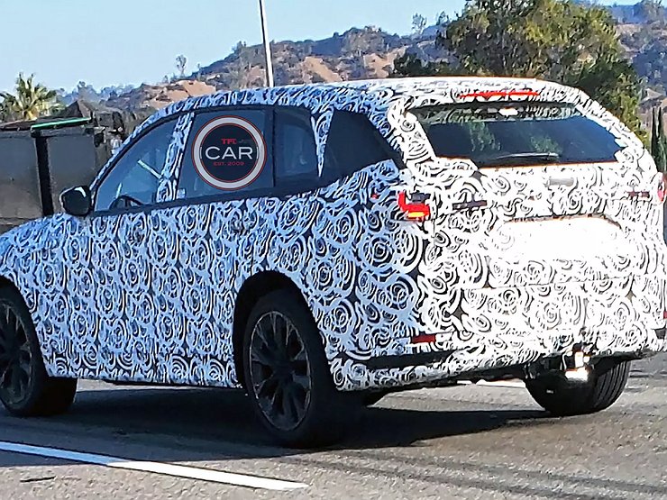 Mazda приступила к дорожным испытаниям преемника CX−9 1 Mazda приступила к дорожным испытаниям преемника CX−9
