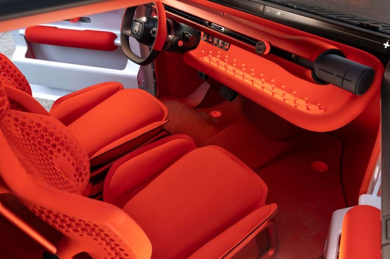 Citroen oli: очень легкий электрический концепт с минималистичным дизайном 6 Citroen oli: очень легкий электрический концепт с минималистичным дизайном