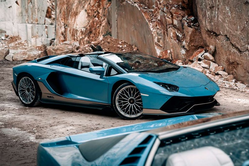 Последний Lamborghini Aventador LP 780-4 Ultimae стилизовали под родстер Miura