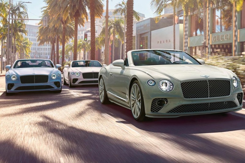 В Беверли-Хиллз показали три эксклюзивных «голливудских» Bentley Continental GTC