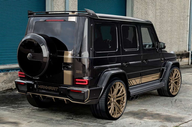 Manhart G 800 Inferno: 800-сильный вариант Mercedes-AMG G 63 от немецких тюнеров