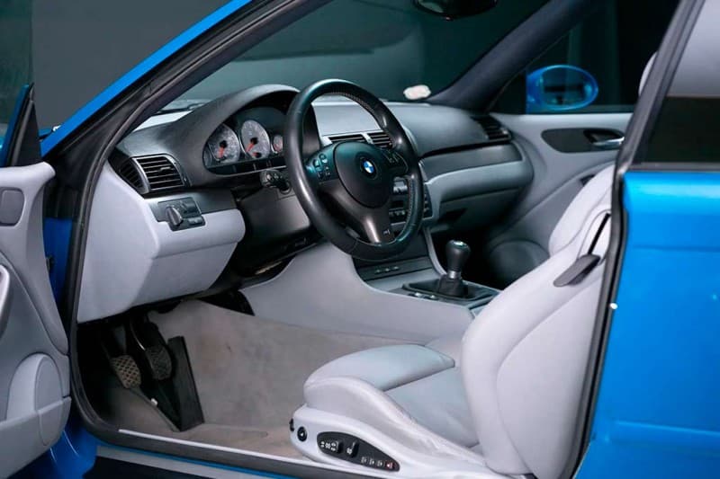 На торги выставлен стильный BMW M3 (E46) в голубом цвете &laquo;Laguna Seca Blue&raquo;