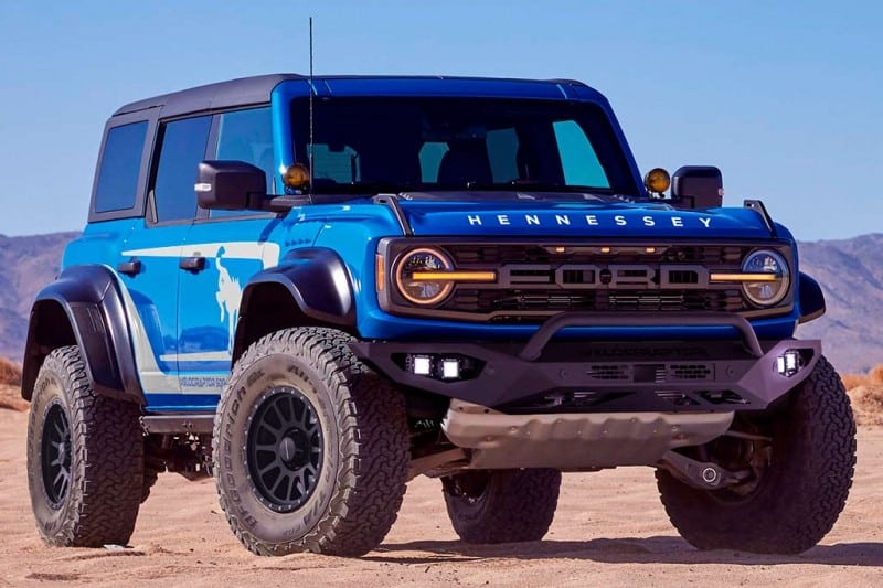 Hennessey VelociRaptor 500: доработанная версия «заряженного» Ford Bronco Raptor