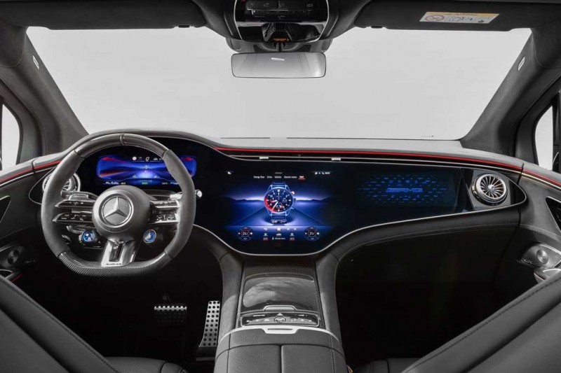Новый электрический кроссовер Mercedes EQE SUV получил &laquo;заряженные&raquo; AMG-версии
