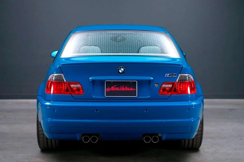 На торги выставлен стильный BMW M3 (E46) в голубом цвете &laquo;Laguna Seca Blue&raquo;