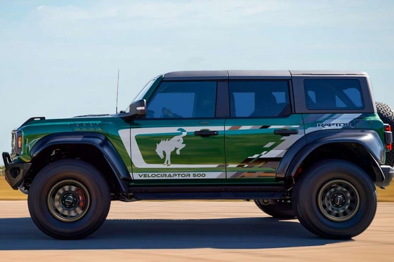 Hennessey VelociRaptor 500: доработанная версия &laquo;заряженного&raquo; Ford Bronco Raptor