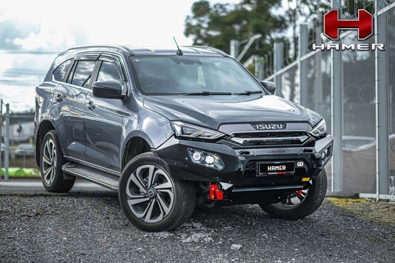 Внедорожник Isuzu MU-X получил брутальный бампер от австралийских тюнеров