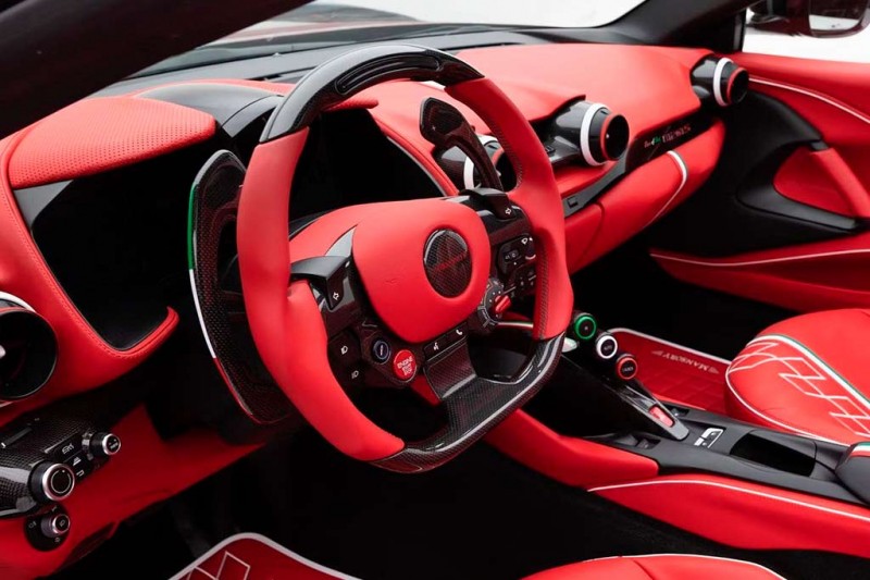 Stallone Tempesta Nera: доработанный вариант Ferrari 812 GTS от ателье Mansory