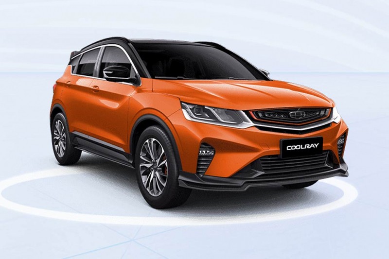 Цвета кузова нового Geely Coolray 2022: девять доступных оттенков для модели