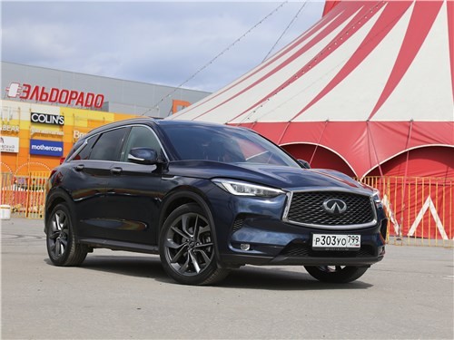 Тест-драйв Infiniti QX50 (поколение II рестайлинг) — Эстет с бицепсами и высоким IQ