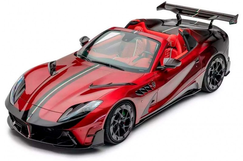 Stallone Tempesta Nera: доработанный вариант Ferrari 812 GTS от ателье Mansory