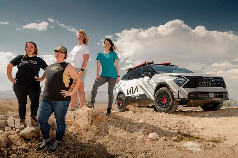 Корейцы подготовили &laquo;вседорожный&raquo; KIA Sportage X-Pro для женского ралли &laquo;Rebelle&raquo;