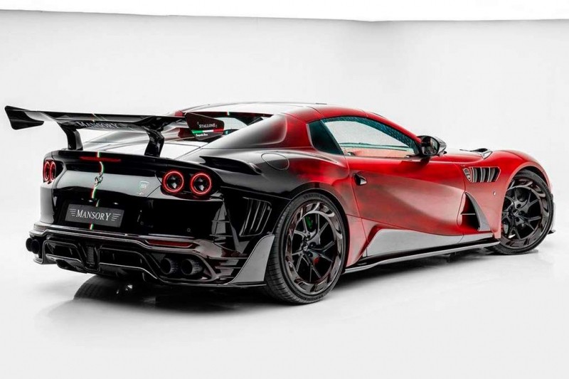 Stallone Tempesta Nera: доработанный вариант Ferrari 812 GTS от ателье Mansory