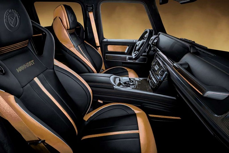 Manhart G 800 Inferno: 800-сильный вариант Mercedes-AMG G 63 от немецких тюнеров