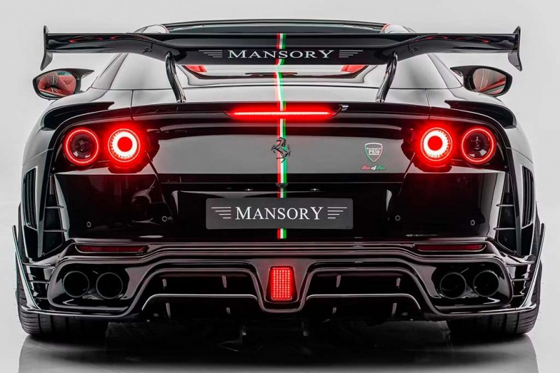 Stallone Tempesta Nera: доработанный вариант Ferrari 812 GTS от ателье Mansory