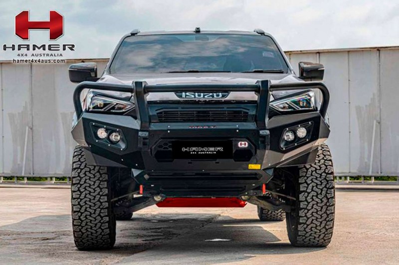 Внедорожник Isuzu MU-X получил брутальный бампер от австралийских тюнеров
