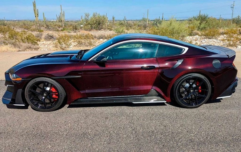 В ателье Asira Design подготовили 850-сильный карбоновый Ford Mustang 2 В ателье Asira Design подготовили 850-сильный карбоновый Ford Mustang
