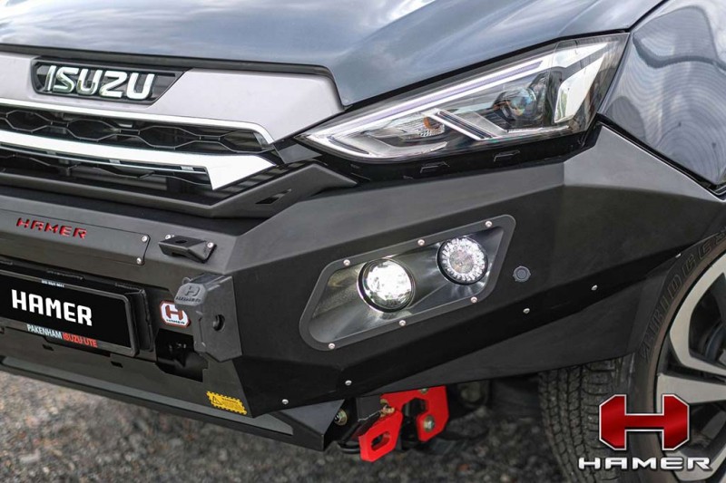 Внедорожник Isuzu MU-X получил брутальный бампер от австралийских тюнеров