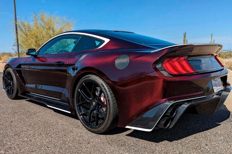 В ателье Asira Design подготовили 850-сильный карбоновый Ford Mustang 4 В ателье Asira Design подготовили 850-сильный карбоновый Ford Mustang