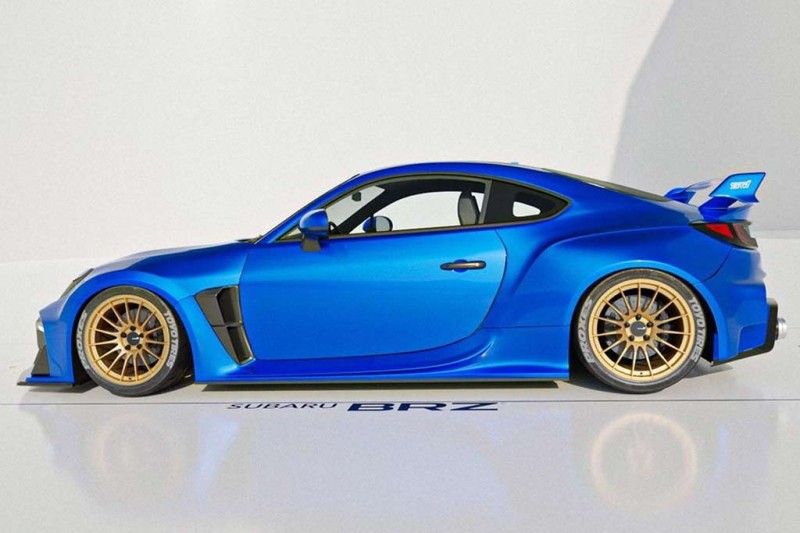 Независимые рендеры несуществующего Subaru BRZ STi с широкофюзеляжным обвесом