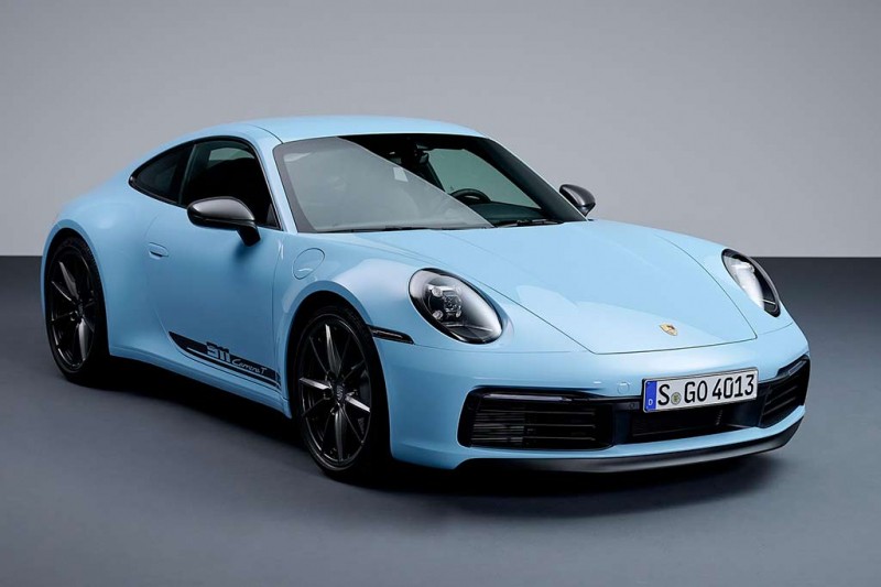 Porsche 911 Carrera T: немцы представили самый легкий вариант спорткара с механикой