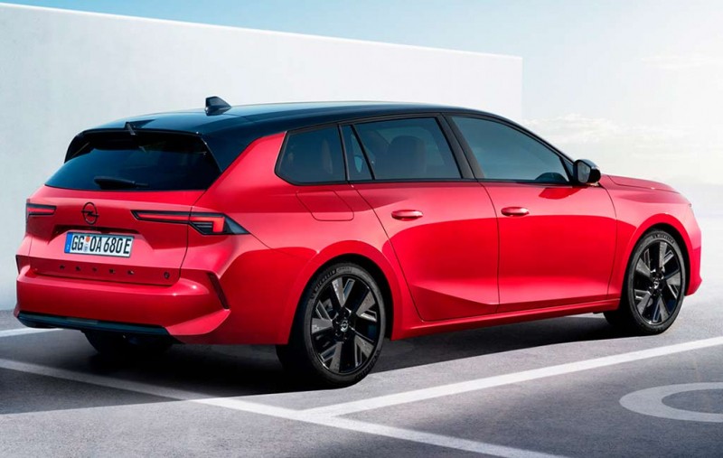 Хэтчбеки и универсалы Opel Astra получили электрическую версию Electric 5 Хэтчбеки и универсалы Opel Astra получили электрическую версию Electric