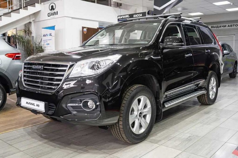 Цвета кузова нового Haval H9: три доступных оттенка для модели