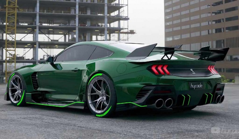 Независимый художник Hycade опубликовал рендеры следующего Shelby GT500