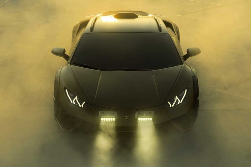 Вседорожный суперкар Lamborghini Huracan Sterrato дебютирует 30 ноября
