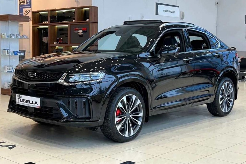 Цвета кузова нового Geely Tugella: шесть доступных оттенков для модели