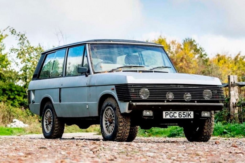 Найденный в сарае Range Rover 1971 года с тюнингом Wood&Pickett пустят с молотка