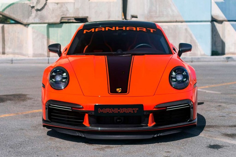 Manhart TR 800: доработанный вариант Porsche 911 Turbo S (992) с 833-сильным мотором