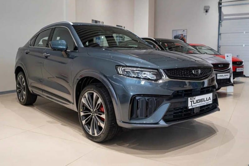 Цвета кузова нового Geely Tugella: шесть доступных оттенков для модели