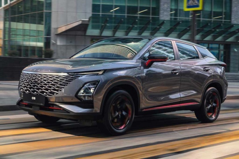 Omoda C5: до РФ добрался новый кроссовер от Chery с молодежный дизайном
