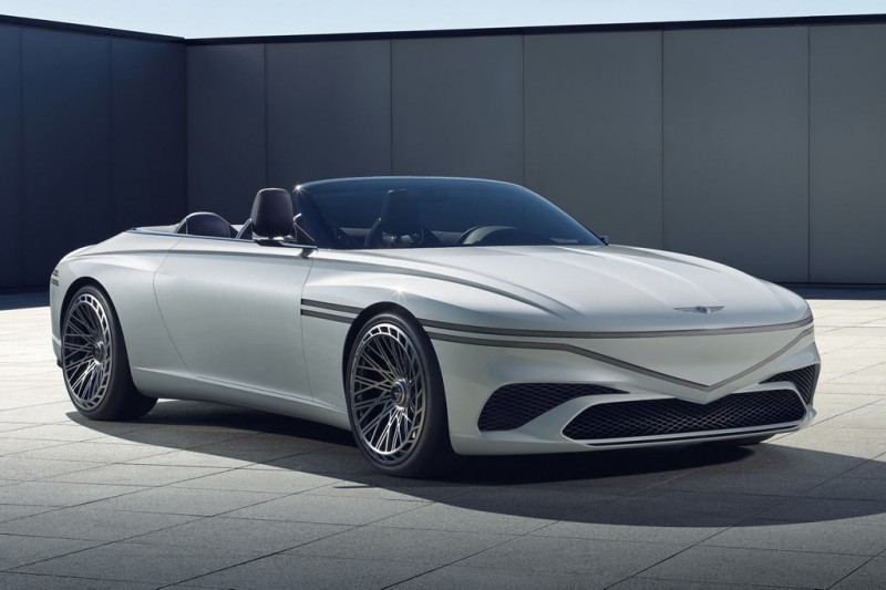 Genesis Convertible X: концептуальный кабриолет в новом фирменном дизайне марки