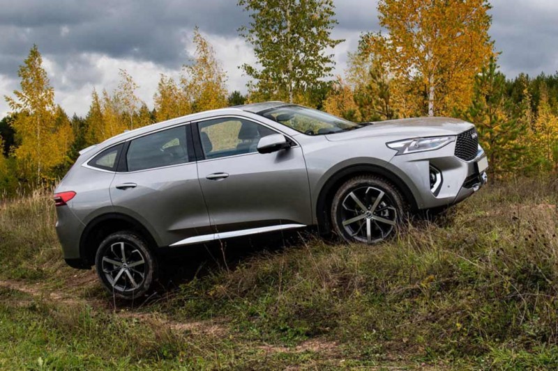 Цвета кузова нового Haval F7 / F7x: шесть доступных оттенков для модели