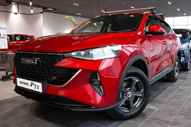 Цвета кузова нового Haval F7 / F7x: шесть доступных оттенков для модели