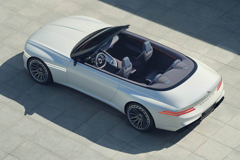 Genesis Convertible X: концептуальный кабриолет в новом фирменном дизайне марки