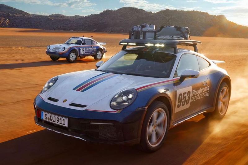 Немцы представили мелкосерийный &laquo;внедорожный&raquo; спорткар Porsche 911 Dakar