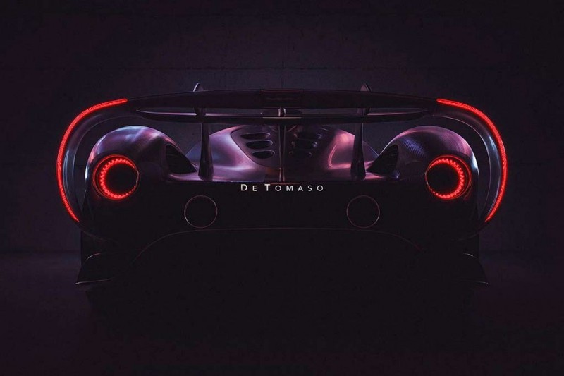 De Tomaso P900: в разработке 900-сильный трековый гиперкар с экологичным V12