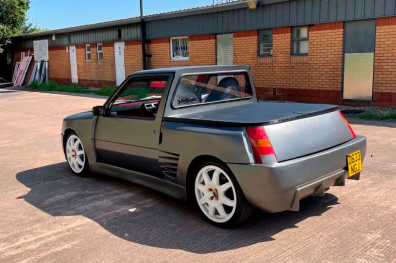 В продаже компактный пикап на базе старенького Renault 5 1987 года 3 В продаже компактный пикап на базе старенького Renault 5 1987 года