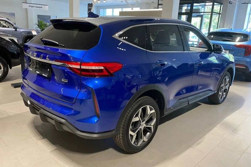 Цвета кузова нового Haval F7 / F7x: шесть доступных оттенков для модели