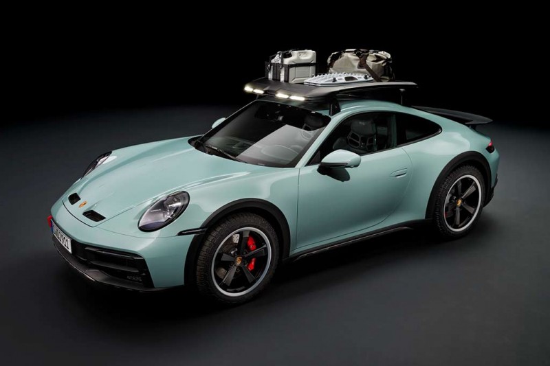 Немцы представили мелкосерийный «внедорожный» спорткар Porsche 911 Dakar