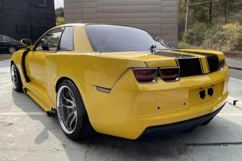 В продаже Nissan Skyline 1993 в стиле Chevrolet Camaro «Bumblebee» 2 В продаже Nissan Skyline 1993 в стиле Chevrolet Camaro «Bumblebee»
