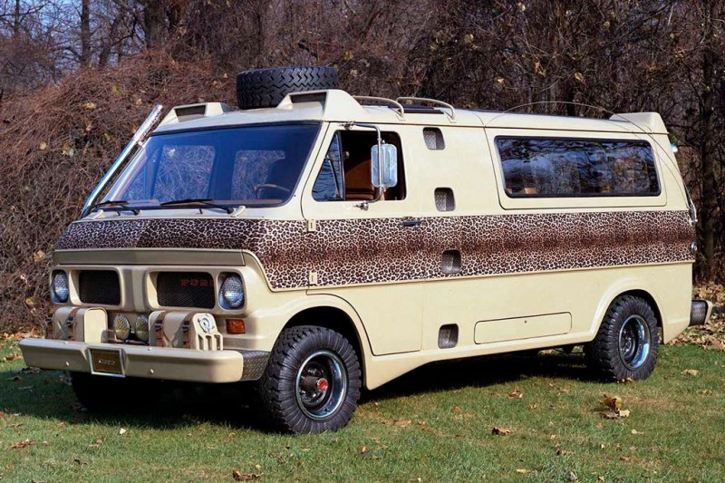 Концептуальный Ford Econoline Kilimanjaro: внедорожный фургон из семидесятых