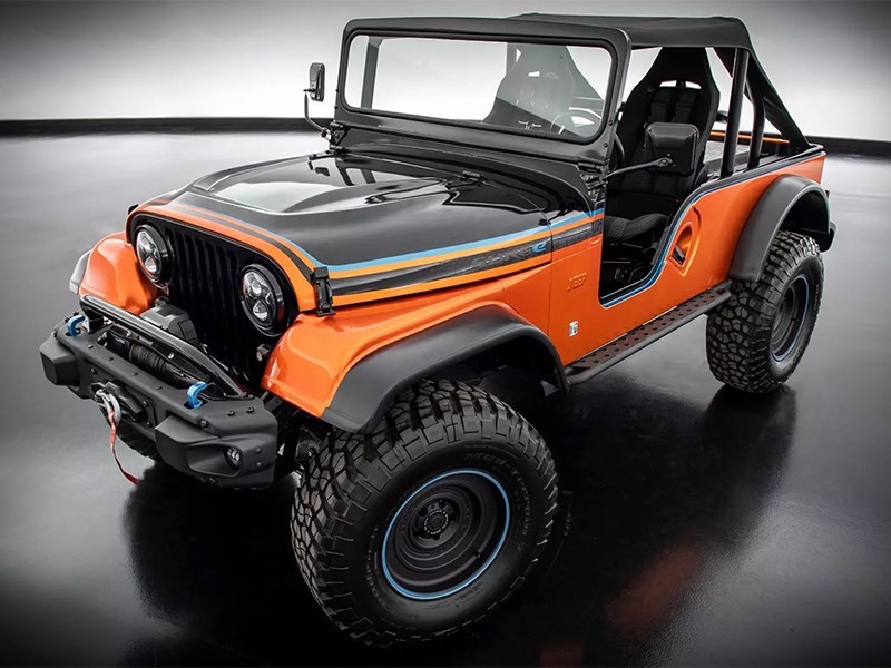 Jeep будет переделывать классические внедорожники в электрокары