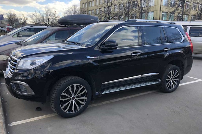 Цвета кузова нового Haval H9: три доступных оттенка для модели