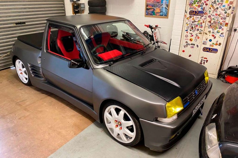 В продаже компактный пикап на базе старенького Renault 5 1987 года 1 В продаже компактный пикап на базе старенького Renault 5 1987 года