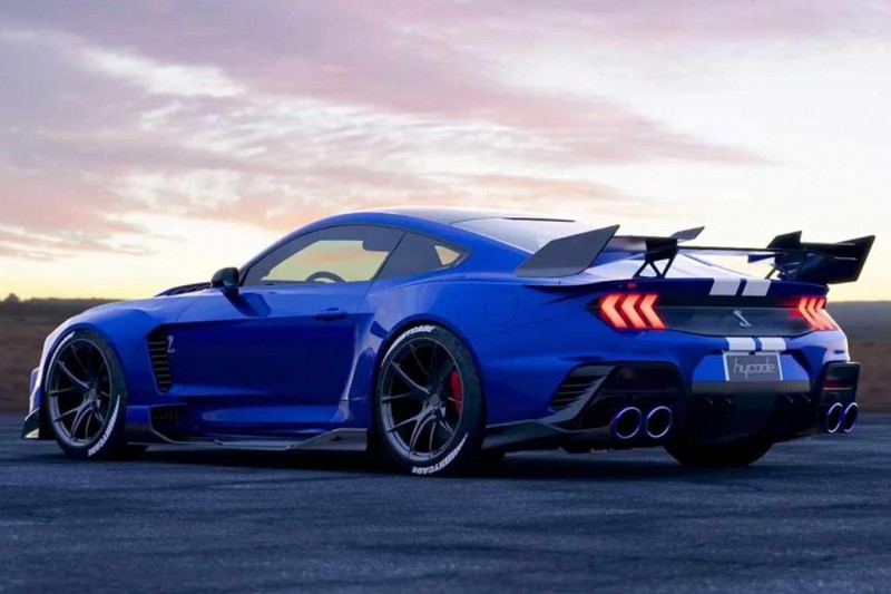 Независимый художник Hycade опубликовал рендеры следующего Shelby GT500